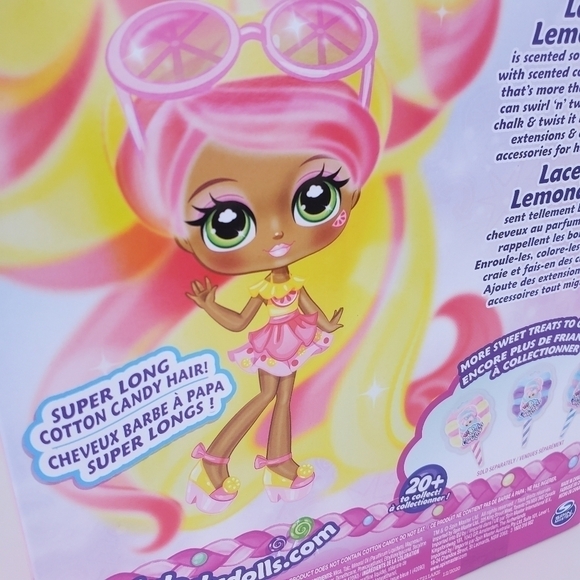 Candylocks Deluxe Doll Lacey Lemonade New never used - Picture 13 of 14